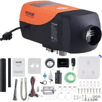 Vevor Chauffage Diesel - - 12v 2kw 0,12-0,26l-H Réchauffeur D'air Lcd Télécommande Auto Rv Intérieur