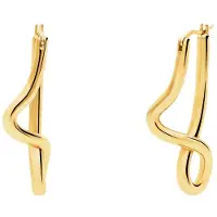 Lucardi Boucles d'oreilles 'Elegant' or