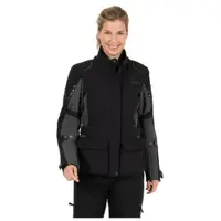Vanucci VAJ-5 pour femme Veste Textile Noir/Gris 34 femmes