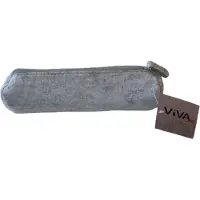 Viva Living Trousse à crayons - Gris - Feutre - Rangement pour crayons, marqueurs et ciseaux - Multifonctions - Rangement pour crayons