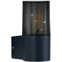 LINDBY - Heulo Extérieur Applique Murale Ø8 Fumé Gris