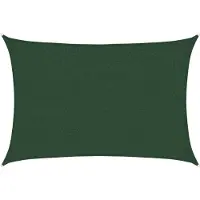vidaXL Voile d'ombrage 160 g/m² vert foncé 2,5x4 m HDPE
