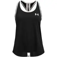 Under Armour Knockout Sleeveless T-shirt Noir 12-14 Years Fille