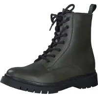 Tamaris Bottines à lacets sapin