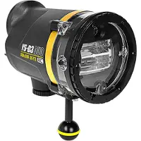 Sea & Sea Ys-d3 Duo lampe de plongée argent 300 lumens argent 300 lumens