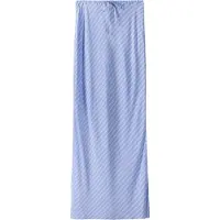 Bershka Jupe bleu clair / blanc