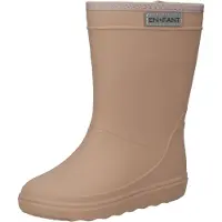 En fant Bottes en caoutchouc 'Solid' noisette / gris / noir
