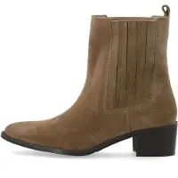 Bianco Chelsea Boots 'Carol' marron