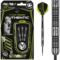 Winmau MvG Authentic Tungsten 85% Steeltip 24 g Fléchettes