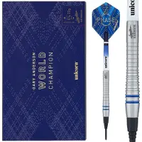 Unicorn Phase 6 World Champion Gary Anderson Soft Dart Presentation Box 1 jeu (20 g)