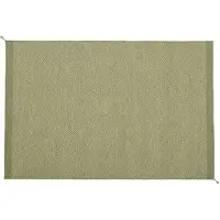 Muuto Ply Tapis en Polyester Recyclé pour l'intérieur et l'extérieur 170 x 240 cm | Moss Green