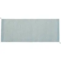 Muuto Ply Tapis en Polyester Recyclé pour l'intérieur et l'extérieur 80 x 200 cm | Light Blue