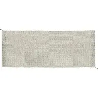 Muuto Ply Tapis en Polyester Recyclé pour l'intérieur et l'extérieur 80 x 200 cm | Off-White