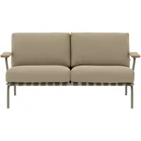 Muuto Settle Canapé 2 Places Ribbed Weave 5| Taupe