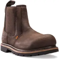 Bucklerboots Chaussures de travail Buckler B1150SM SB, sans lacets, marron, taille 45