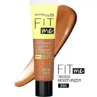 Maybelline Fit Me Tinted Moisturizer Maquillage Visage Couvrance Naturelle 355 1 Unit