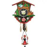 Engstler - 0110 SQ - Horloge murale avec balançoire - Quartz