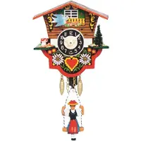 Engstler - 0164 SQ - Horloge murale avec balançoire - Quartz
