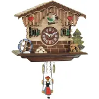 Engstler - 189 SQ - Horloge murale avec balançoire - Quartz