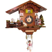 Engstler - 02243 SQT - Horloge murale avec balançoire - Quartz