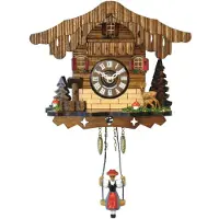 Engstler - 179 SQ - Horloge murale avec balançoire - Quartz