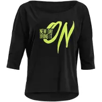 Winshape T-shirt fonctionnel 'MCS001' citron vert / noir
