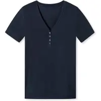 Schiesser T-shirt ' Mix+Relax ' bleu