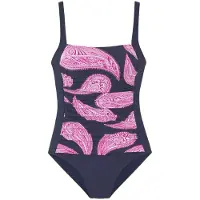 LASCANA Maillot de bain modelant marine / lilas