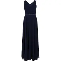 Vera Mont Robe de soirée bleu nuit / argent