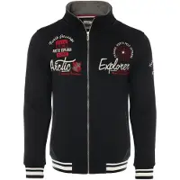 Carisma Veste de survêtement rouge cerise / noir / blanc