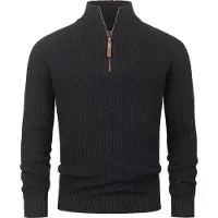 INDICODE JEANS Pull-over 'Yassip' noir