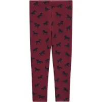 s.Oliver Leggings bleu marine / magenta