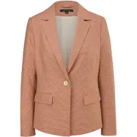 Comma Blazer beige / orange / noir