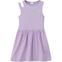 s.Oliver Robe vert clair / violet clair / blanc