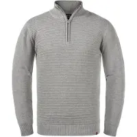 INDICODE JEANS Pull-over 'Richard' gris clair