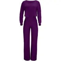 Winshape Combinaison ' JS101LSC ' prune