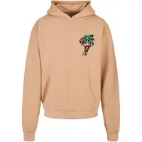 Mister tee Sweat-shirt 'Flamingo' camel / vert / rose / noir