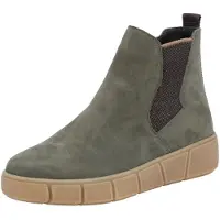 Remonte Chelsea Boots kaki / noir