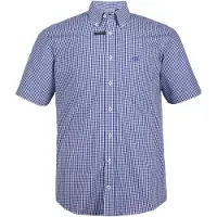 JP 1880 Chemise bleu clair / bleu foncé / blanc