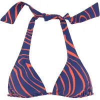 Buffalo Hauts de bikini bleu foncé / orange