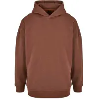 Build Your Brand Oversized Cut On Hoodie Rouge S Homme