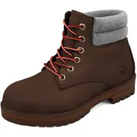 Giesswein Boots brun foncé / gris