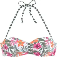 Venice beach Hauts de bikini olive / orange / rose / blanc