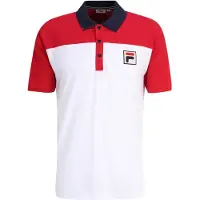 FILA T-Shirt 'LIANSHAN' bleu marine / rouge / blanc