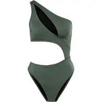 LASCANA Maillot de bain 'Monokini Nele' olive