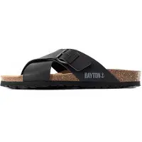 Bayton Mule 'Era' bleu fumé / noir