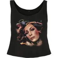 Merchcode Haut 'Cher' mélange de couleurs / noir