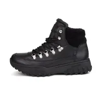 Woden Bottines à lacets 'Iris' noir
