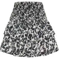 IZIA Jupe noir / blanc
