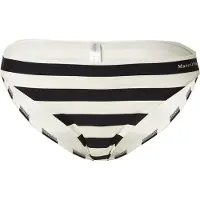 Marc O'Polo Bas de bikini noir / blanc